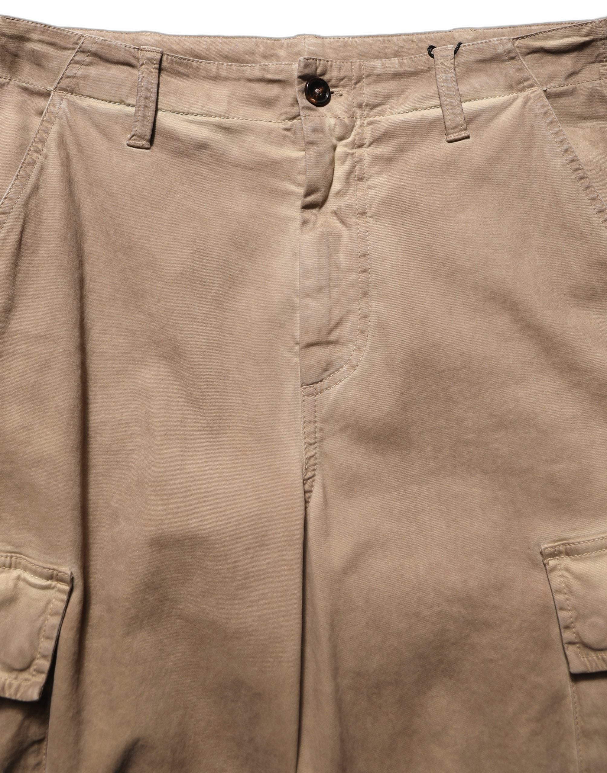 Dolce & Gabbana Brown Mid Waist Cargo Straight Trouser Pants Dolce & Gabbana