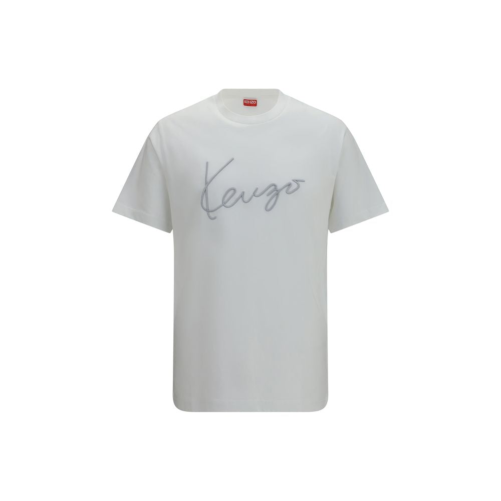 Kenzo White Cotton T-Shirt Kenzo