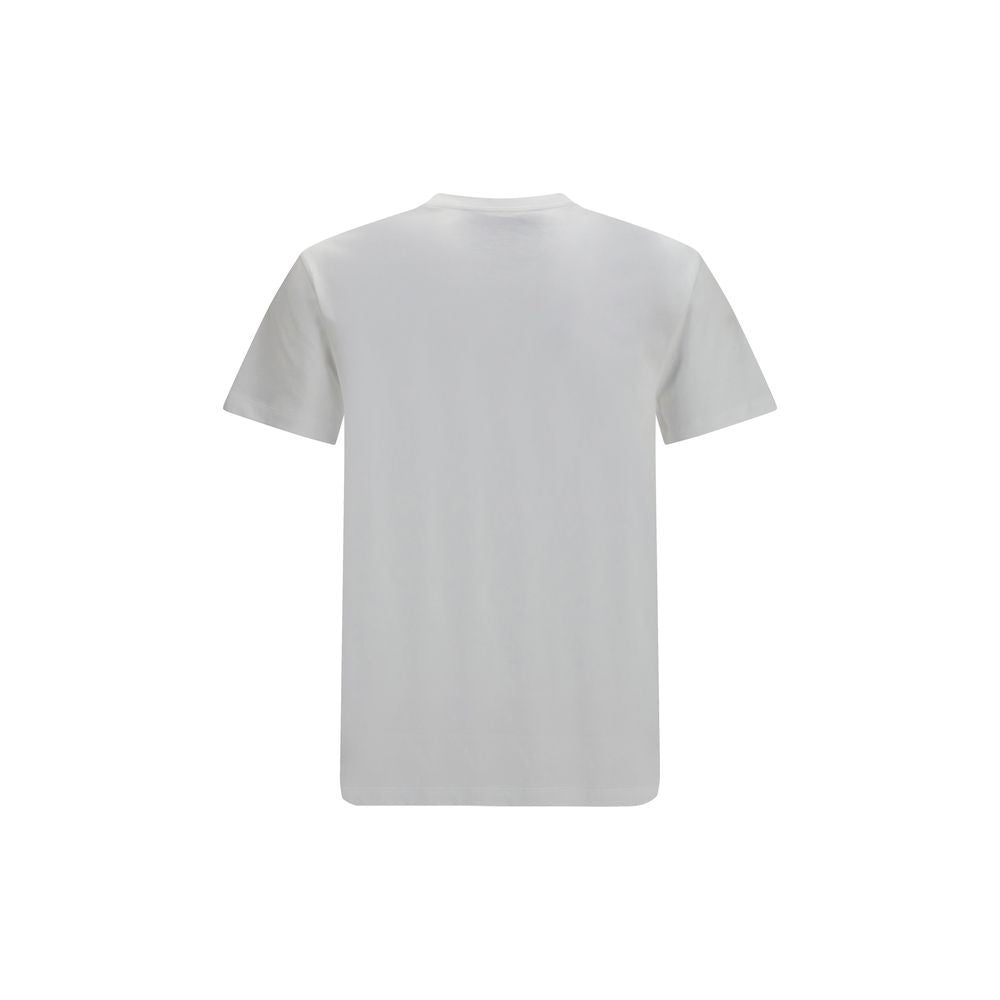Valentino Garavani White Cotton T-Shirt Valentino Garavani