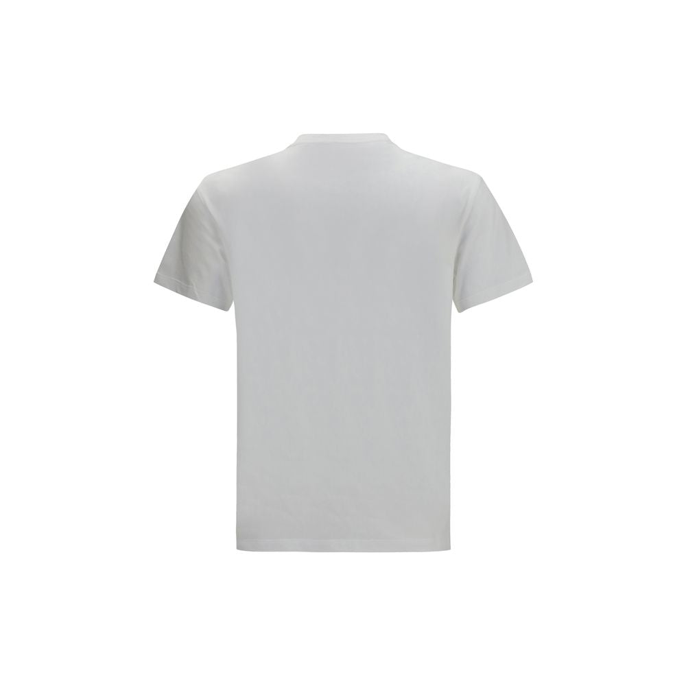 Valentino Garavani White Cotton T-Shirt Valentino Garavani