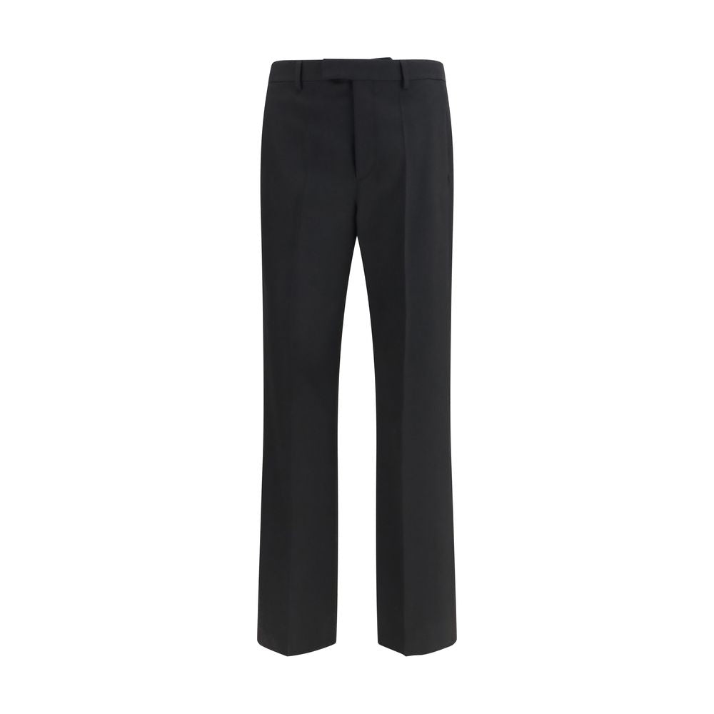 Valentino Garavani Black Wool Oves Aries Dress Pants Valentino Garavani