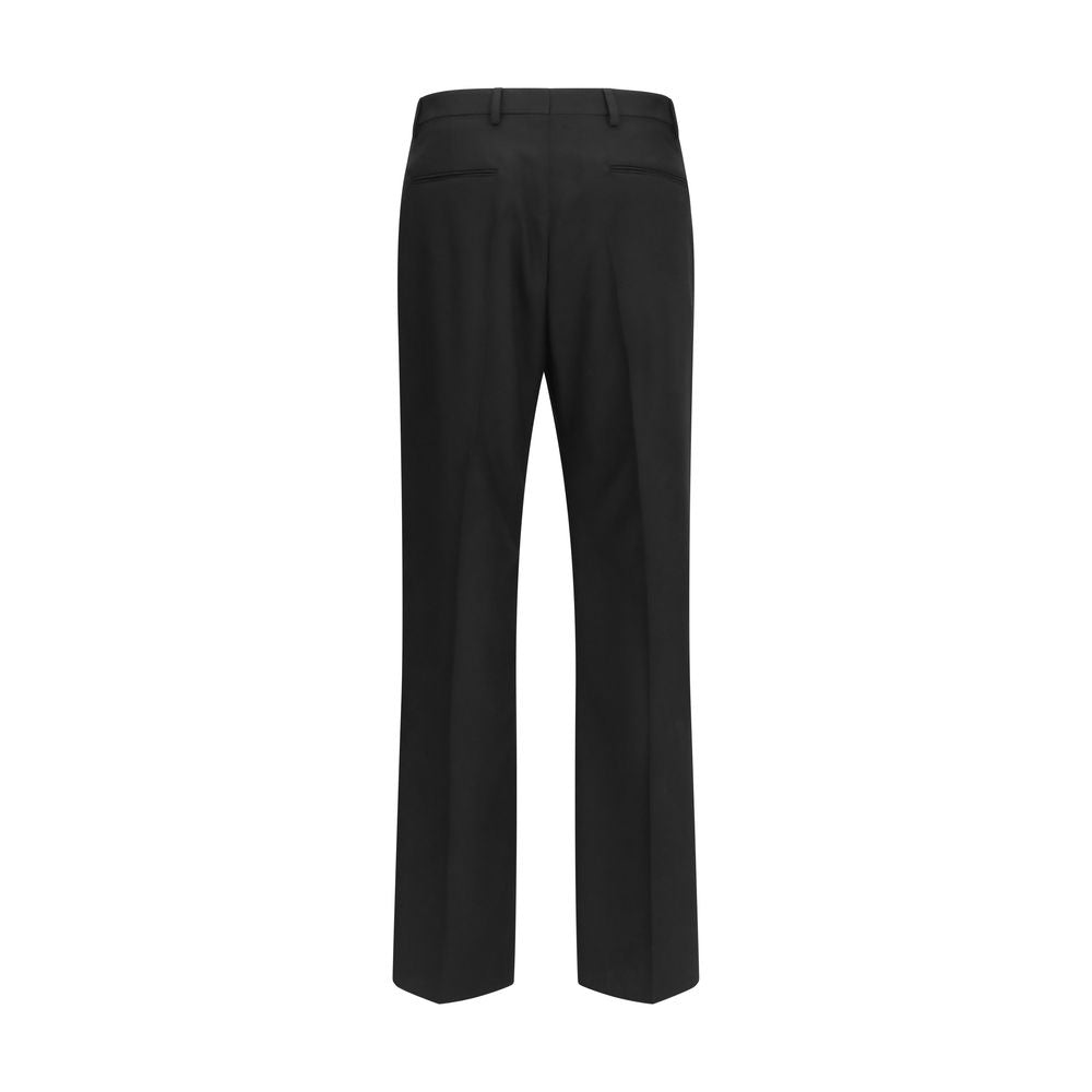 Valentino Garavani Black Wool Oves Aries Dress Pants Valentino Garavani
