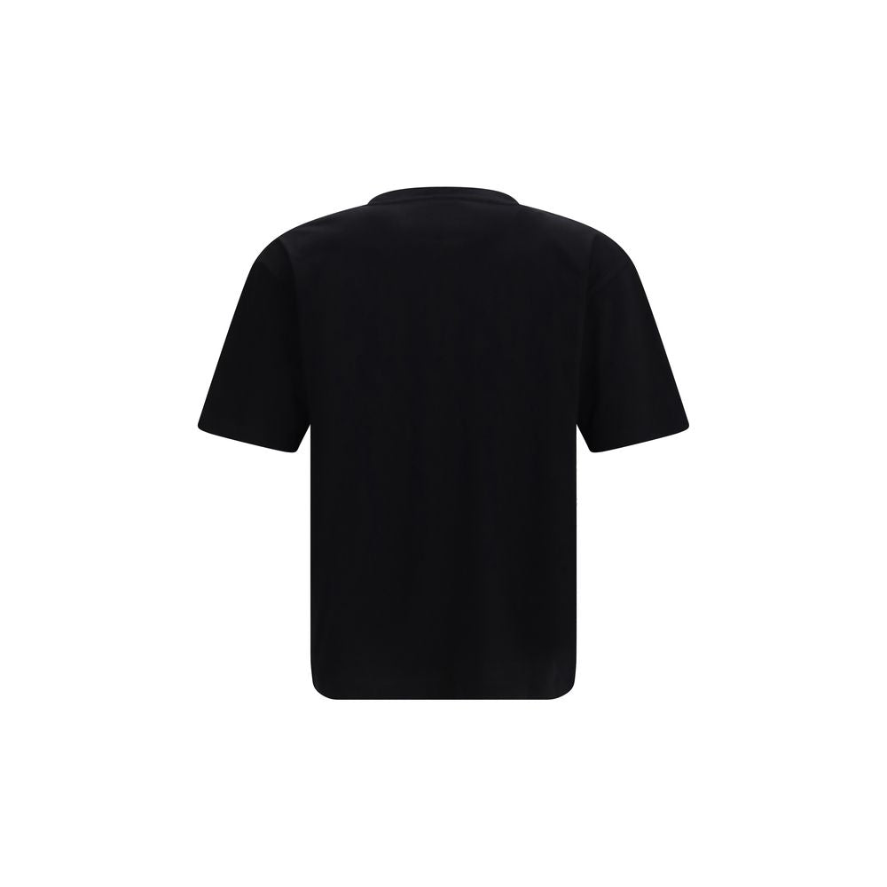 Valentino Garavani Black Cotton T-Shirt Valentino Garavani