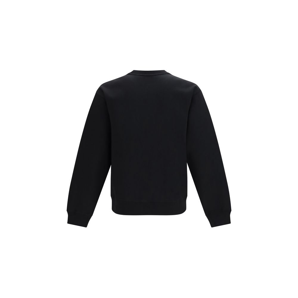 Valentino Black Cotton Sweatshirt Valentino