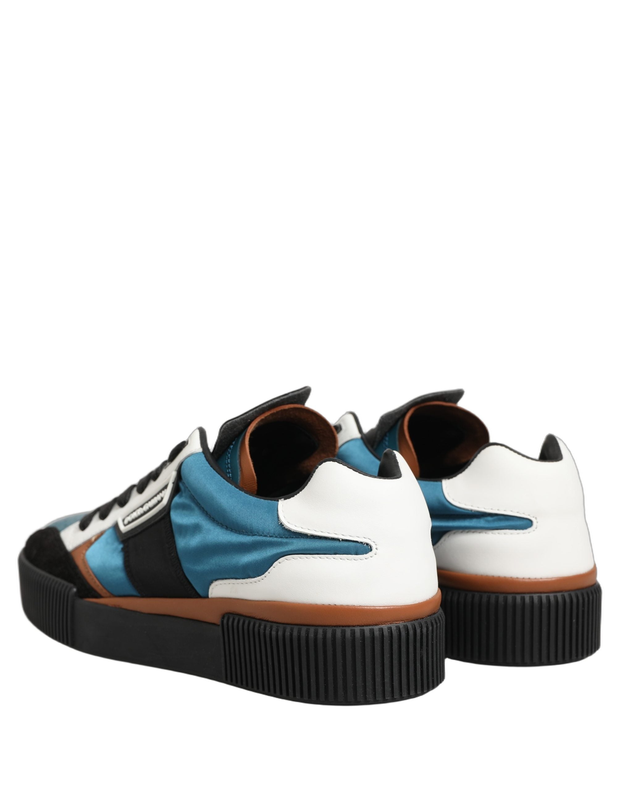 Dolce & Gabbana Multicolor Leather MIAMI Low Top Men Sneakers Shoes Dolce & Gabbana