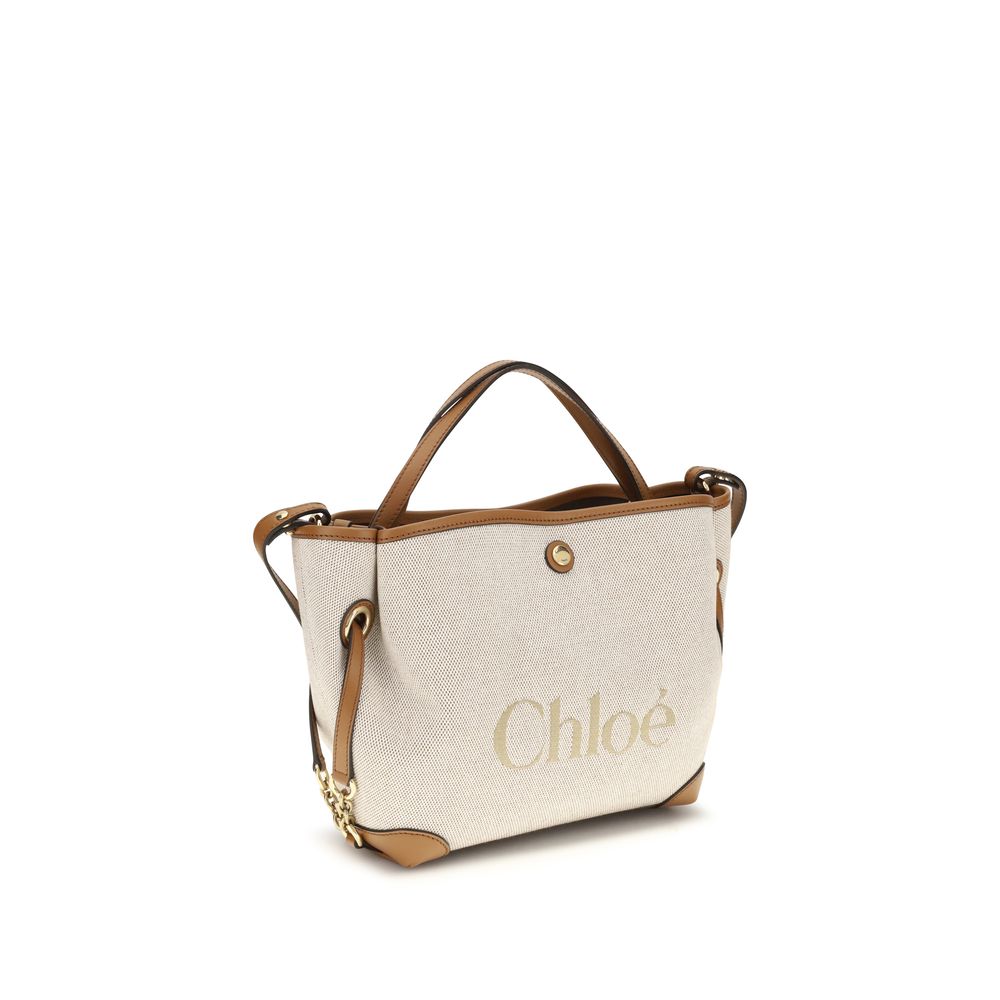Chloé Beige Fabric Shoulder Bag Chloé