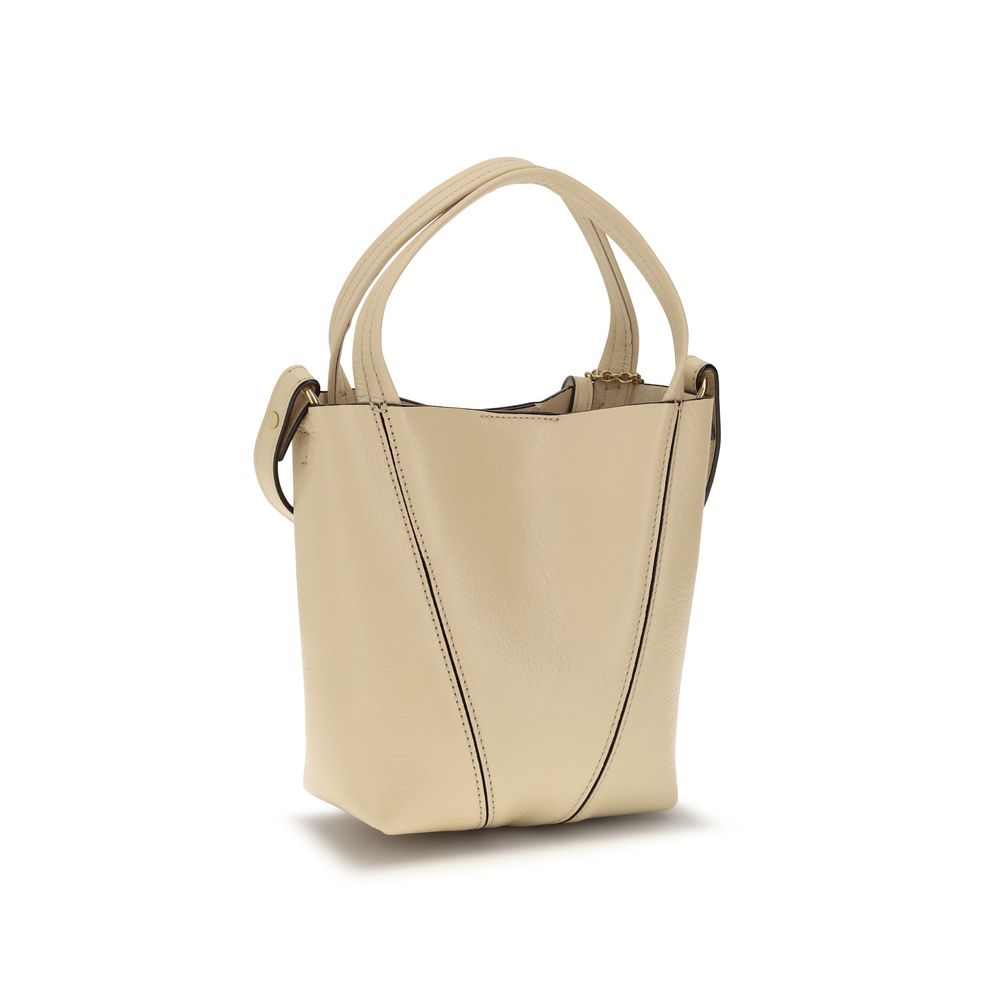 Chloé Beige Calf Leather Bos Taurus Shoulder Bag Chloé