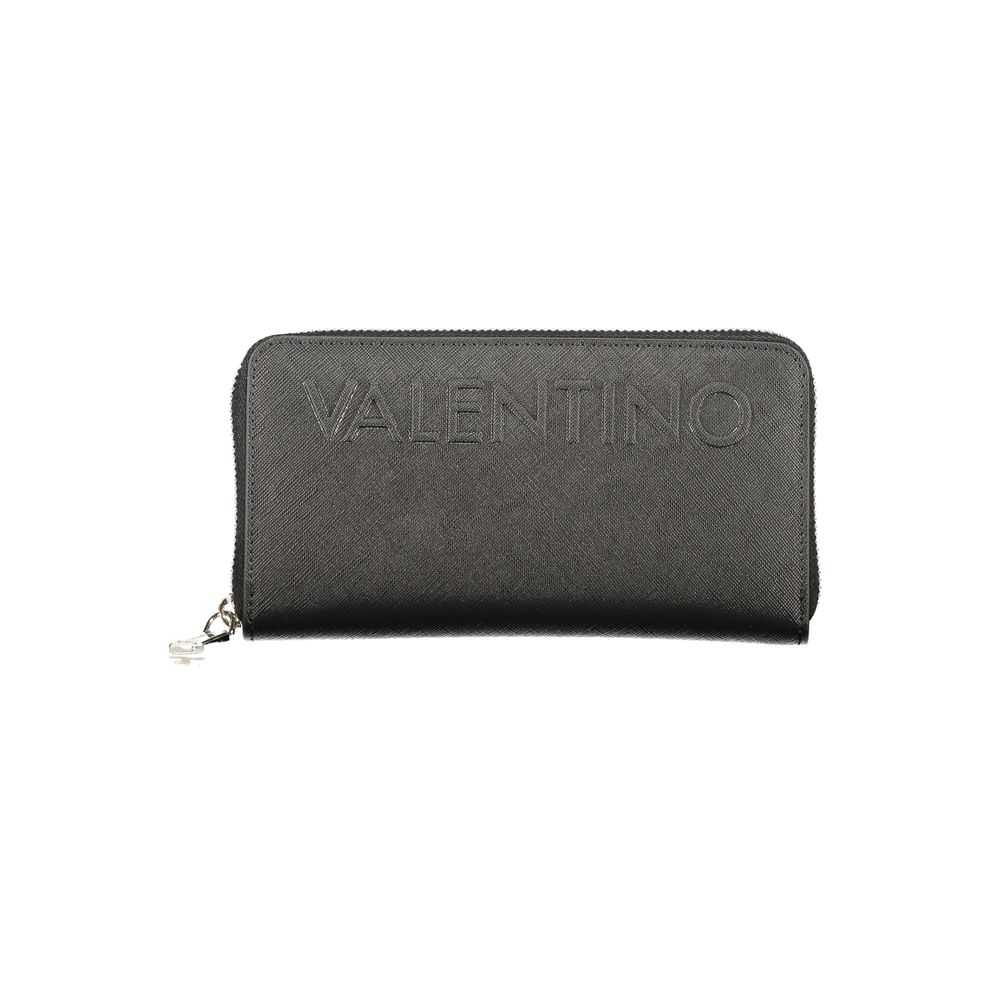 Mario Valentino Black Polyurethane Womens Wallet Mario Valentino