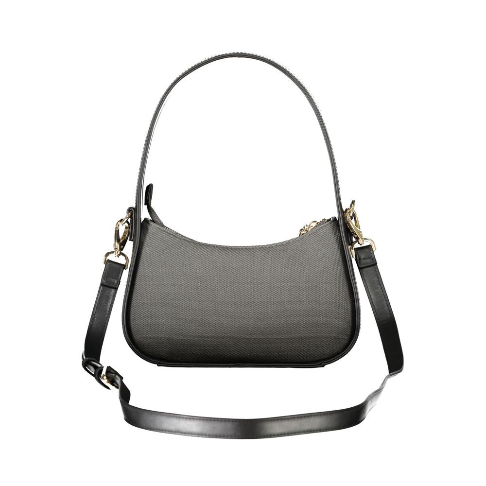 Mario Valentino Black Polyurethane Women's Bag Mario Valentino