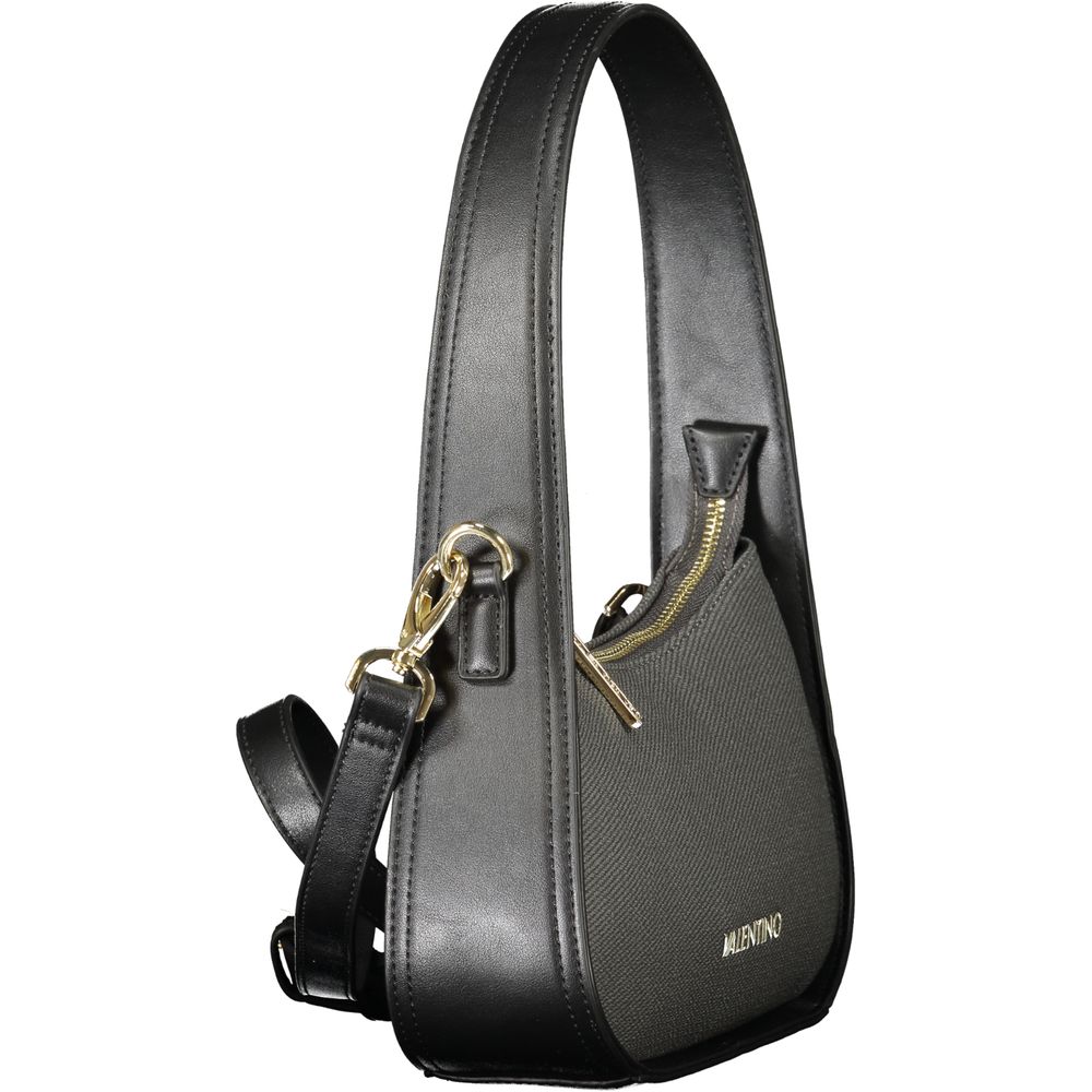 Mario Valentino Black Polyurethane Women's Bag Mario Valentino