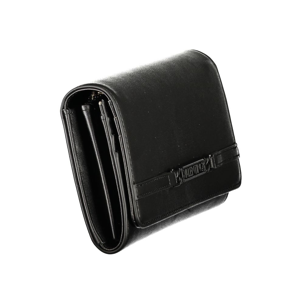 Valentino Black Polyurethane Women's Wallet Valentino