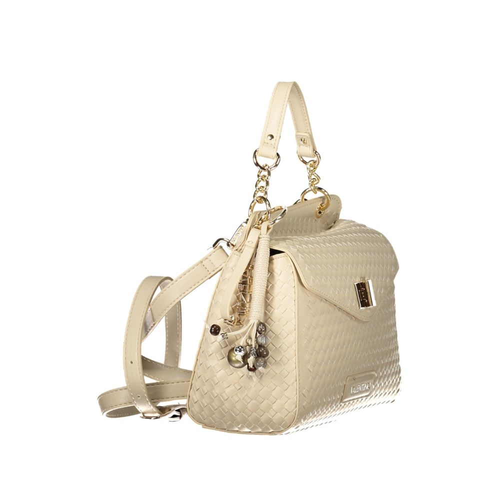 Mario Valentino Beige Polyurethane Women's Bag Mario Valentino