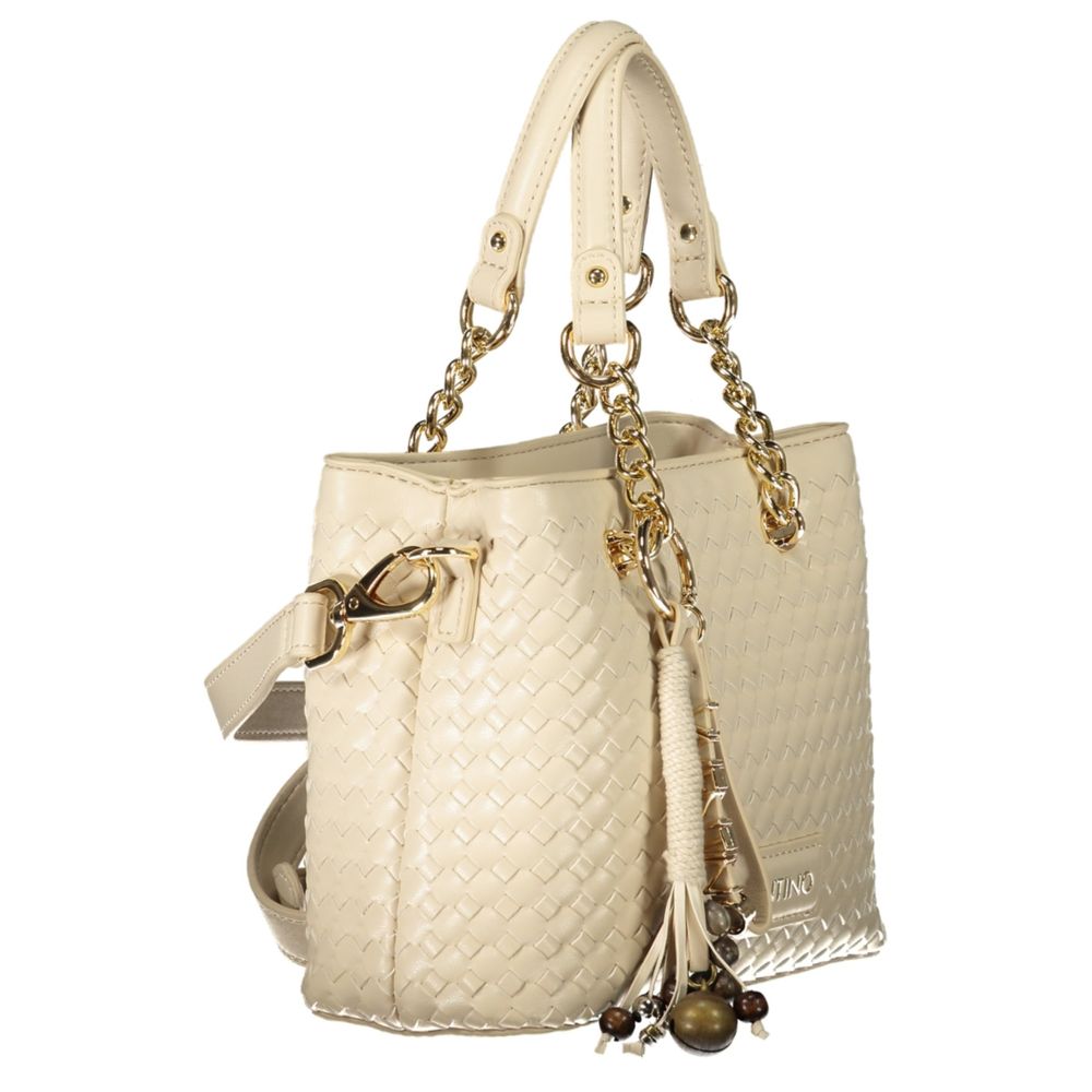 Mario Valentino Beige Polyurethane Women's Bag Mario Valentino
