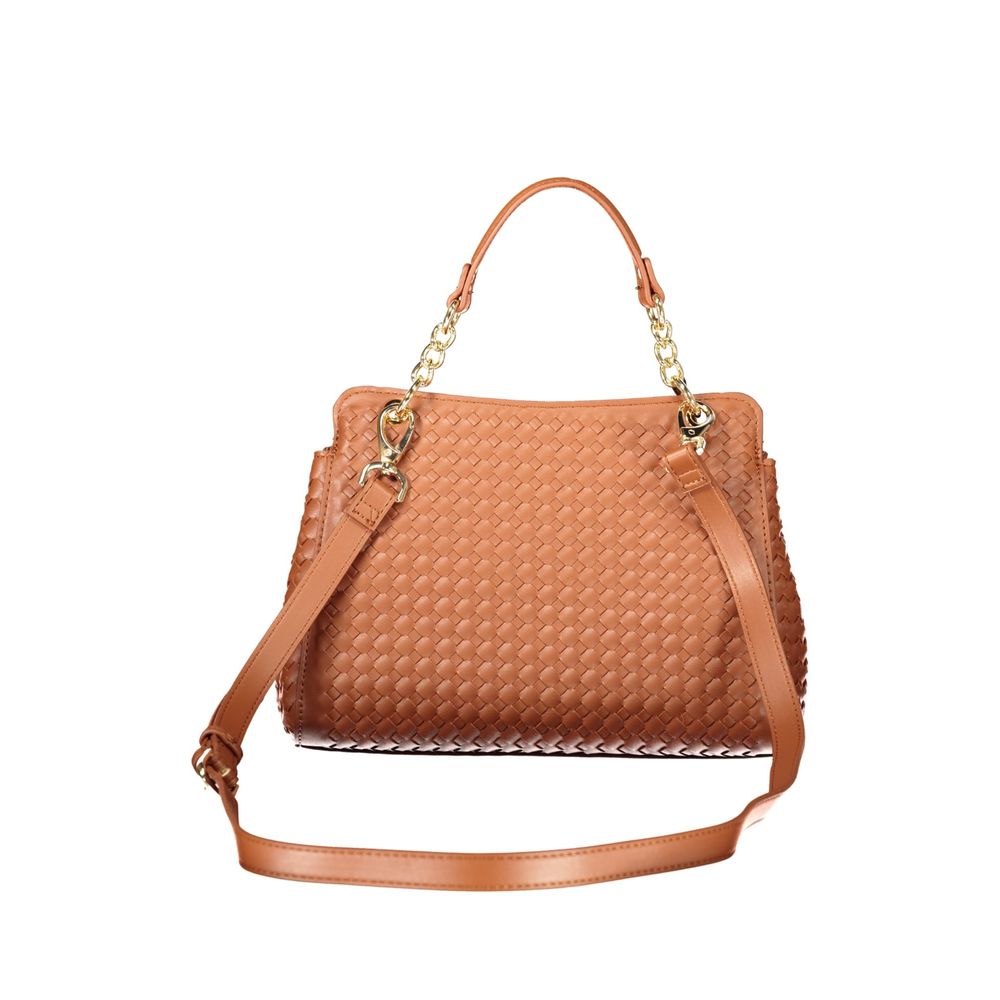 Mario Valentino Brown Polyurethane Women Bag Mario Valentino