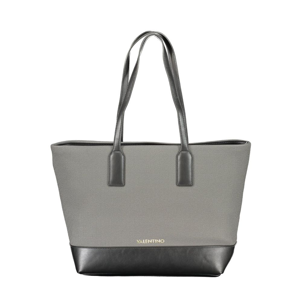 Mario Valentino Nero Poliuretano Women's Shoulder Bag Mario Valentino