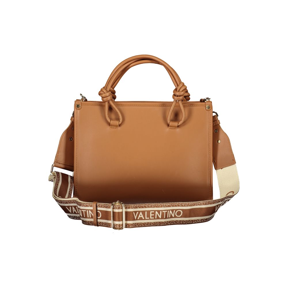 Mario Valentino Brown Polyurethane Women's Bag Mario Valentino