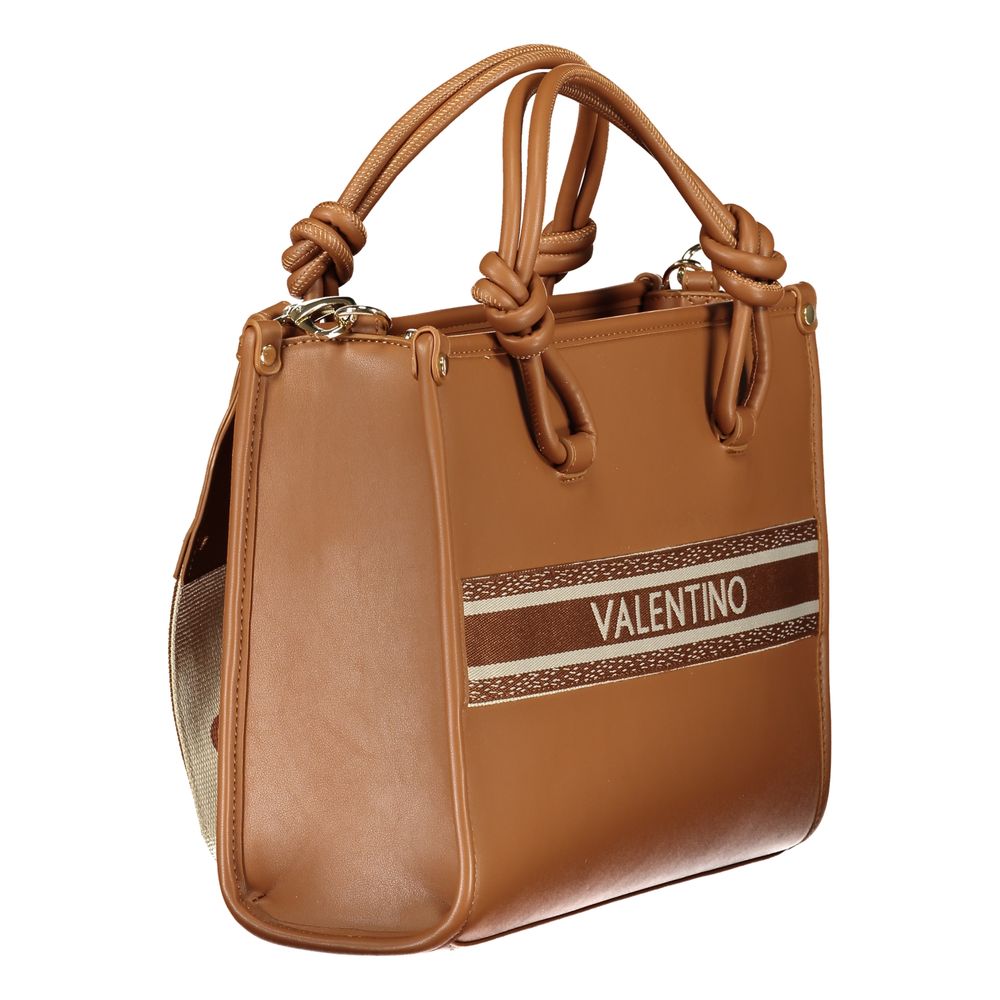 Mario Valentino Brown Polyurethane Women's Bag Mario Valentino