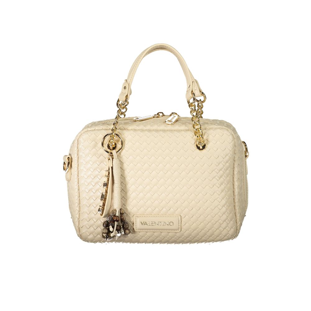 Mario Valentino Beige Polyurethane Womens Bag Mario Valentino