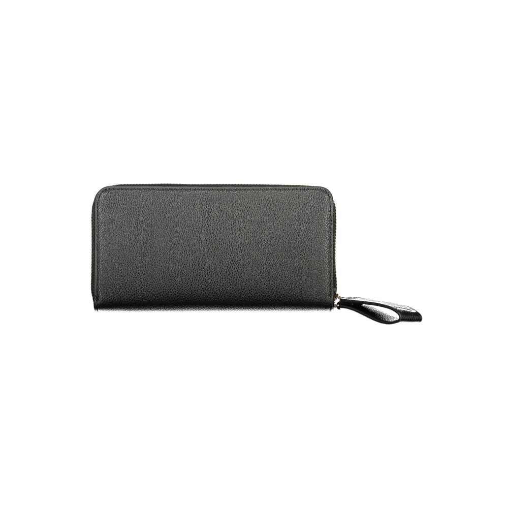 Mario Valentino Black Polyurethane Women's Wallet Mario Valentino
