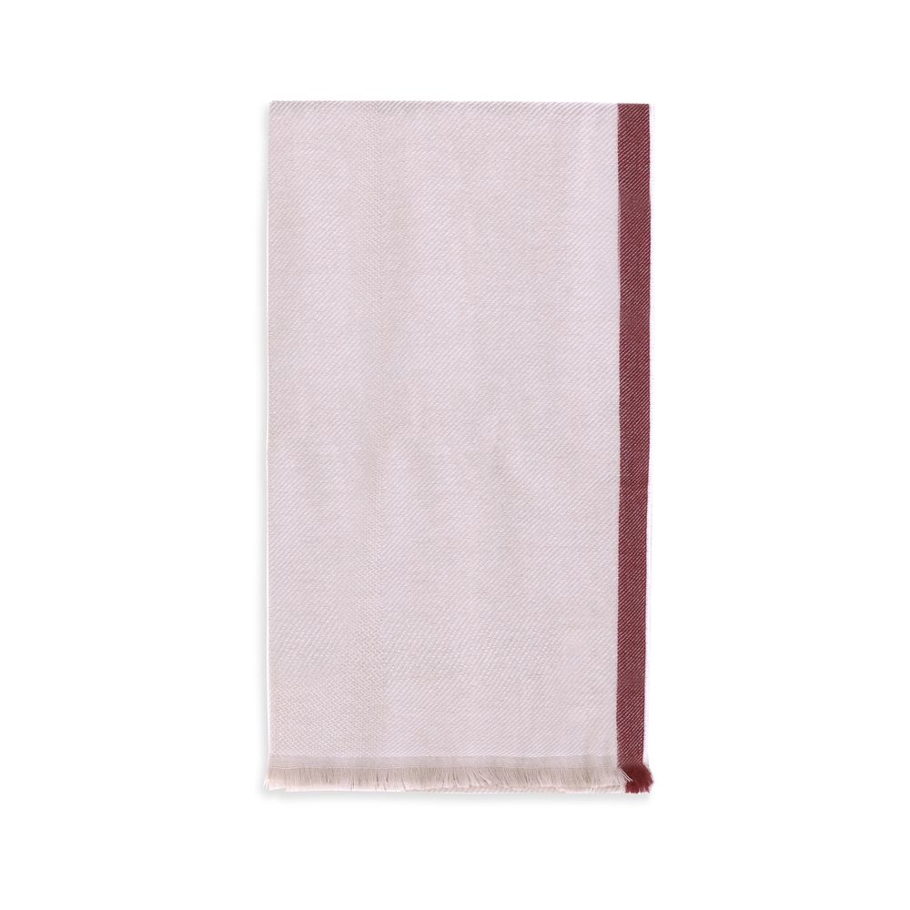 Brunello Cucinelli Beige Cashmere Scarf Brunello Cucinelli