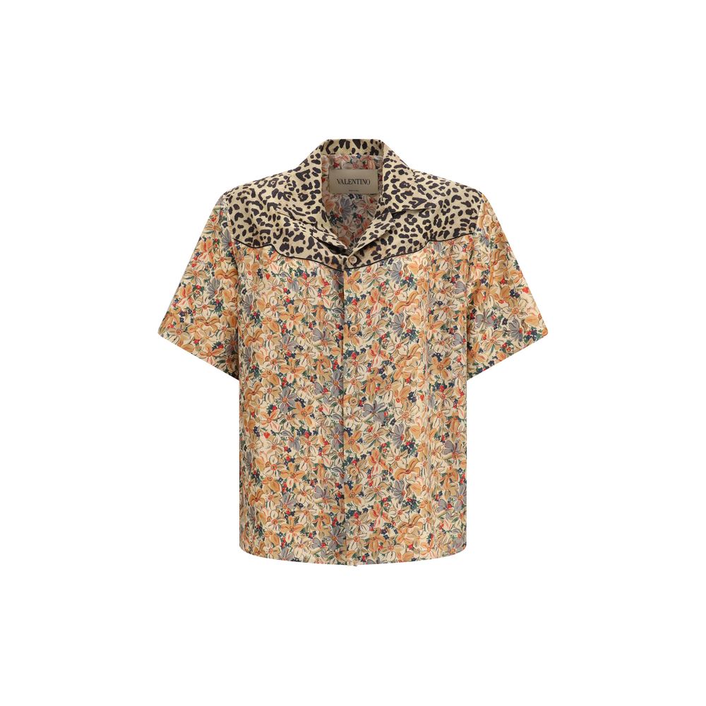 Valentino Garavani Multicolor Silk Shirt Valentino Garavani