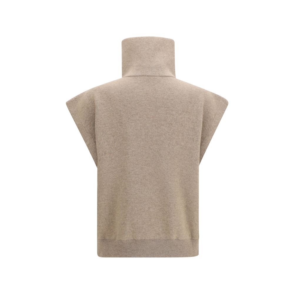 Brunello Cucinelli Beige Cashmere Cardigan Brunello Cucinelli