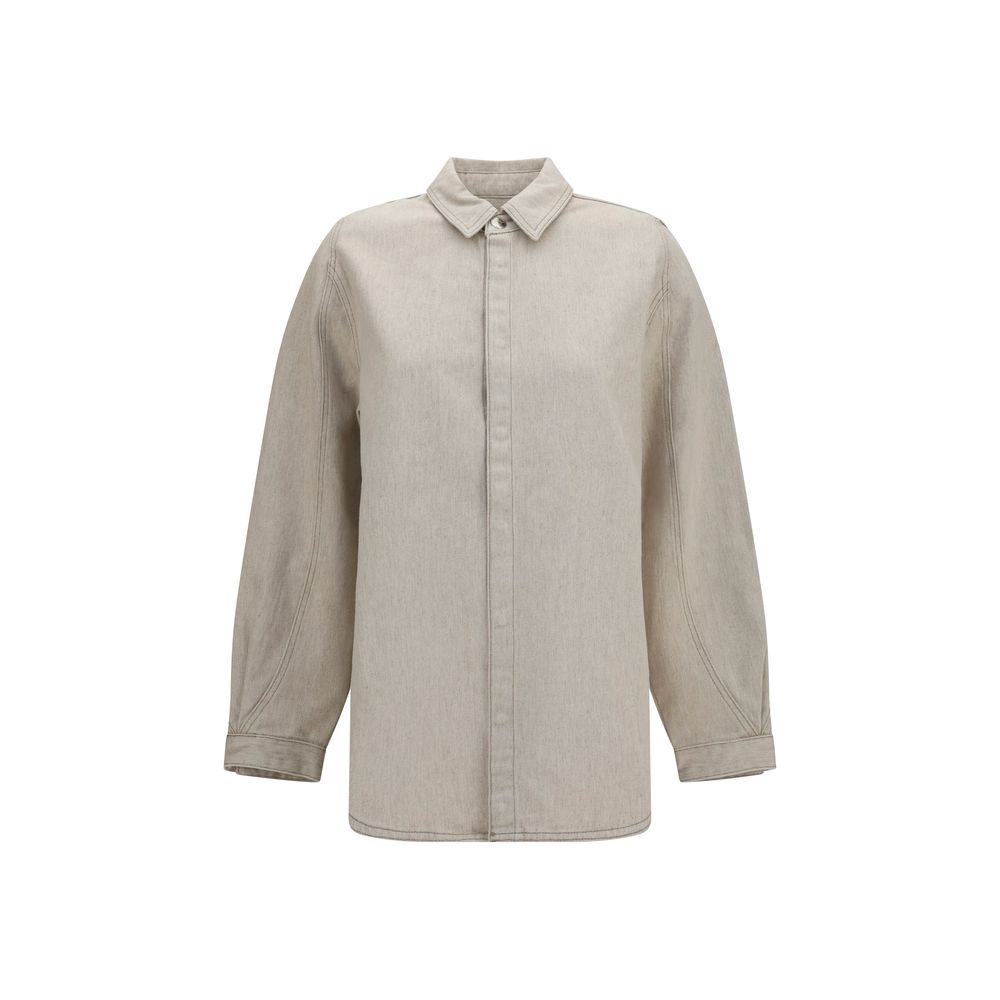 Jacquemus Beige Denim Shirt Jacquemus