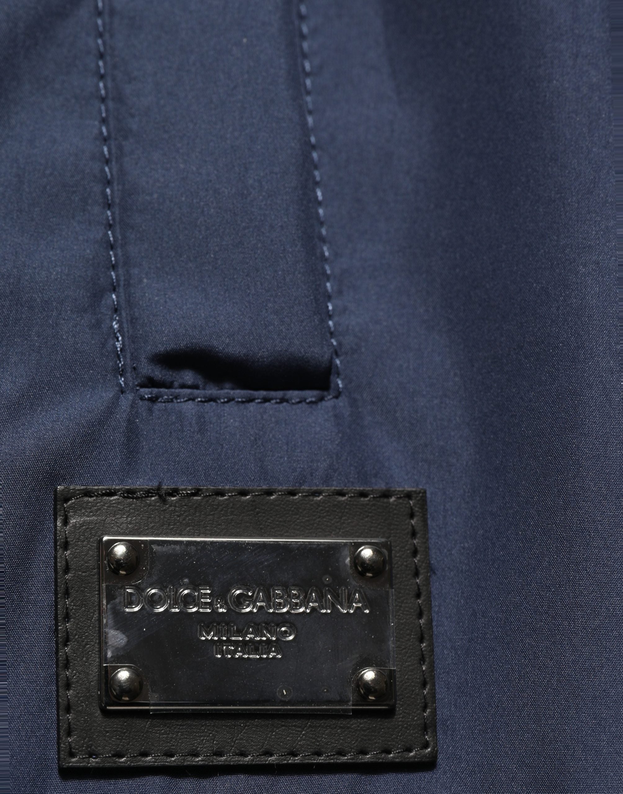 Dolce & Gabbana Dark Blue Polyester Jogger Sweatpants Pants Dolce & Gabbana