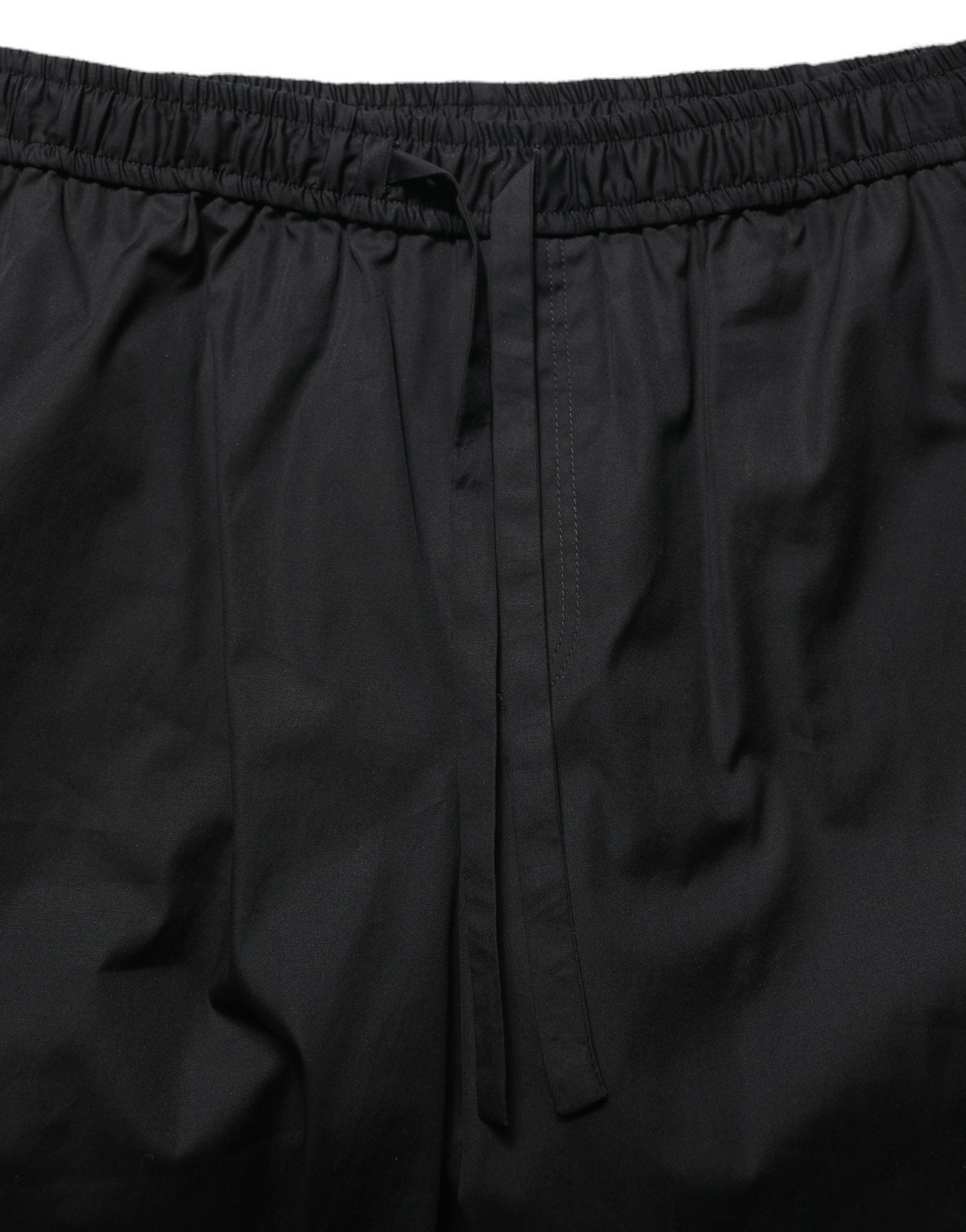 Dolce & Gabbana Black Cotton Sweatshorts Men Bermuda Shorts Dolce & Gabbana