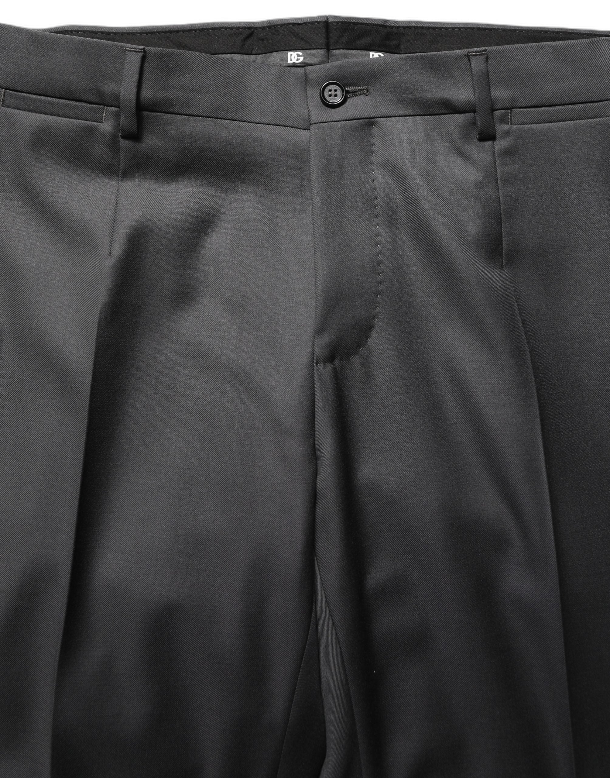 Dolce & Gabbana Gray MARTINI Slim Fit Formal 2Piece Men Suit Dolce & Gabbana