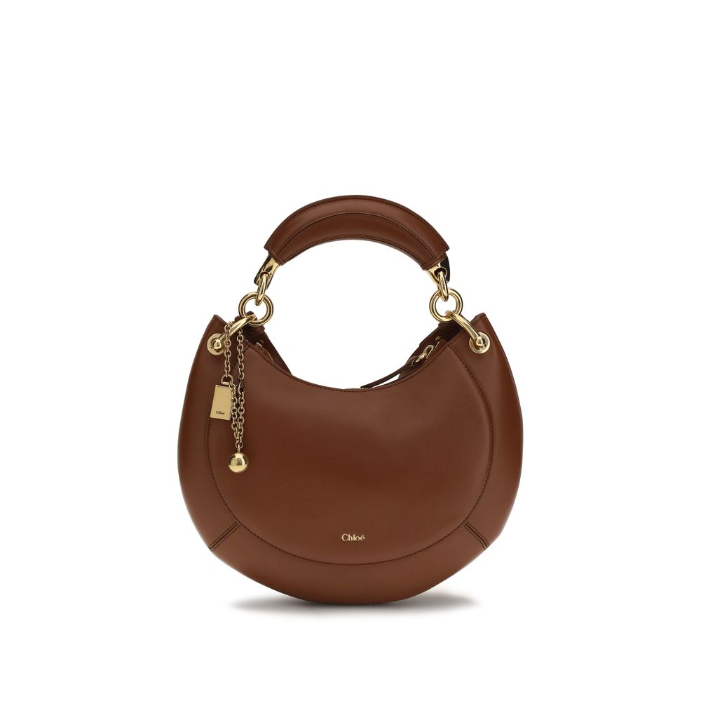 Chloé Brown Calf Leather Bos Taurus Shoulder Bag Chloé