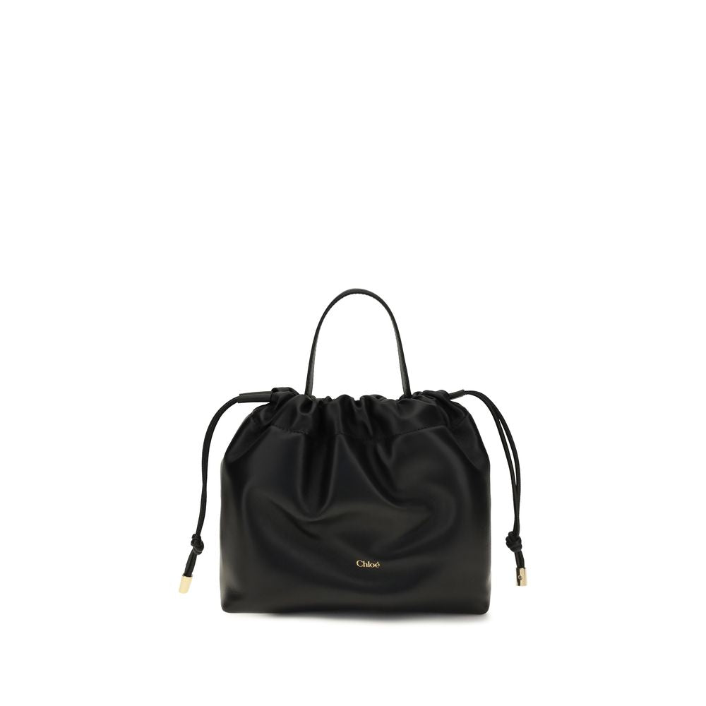Chloé Black Lamb Ovis Aries Aries Shoulder Bag Chloé