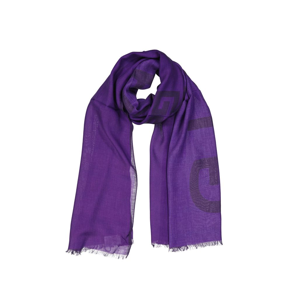 Givenchy Purple Cashmere Foulard Givenchy