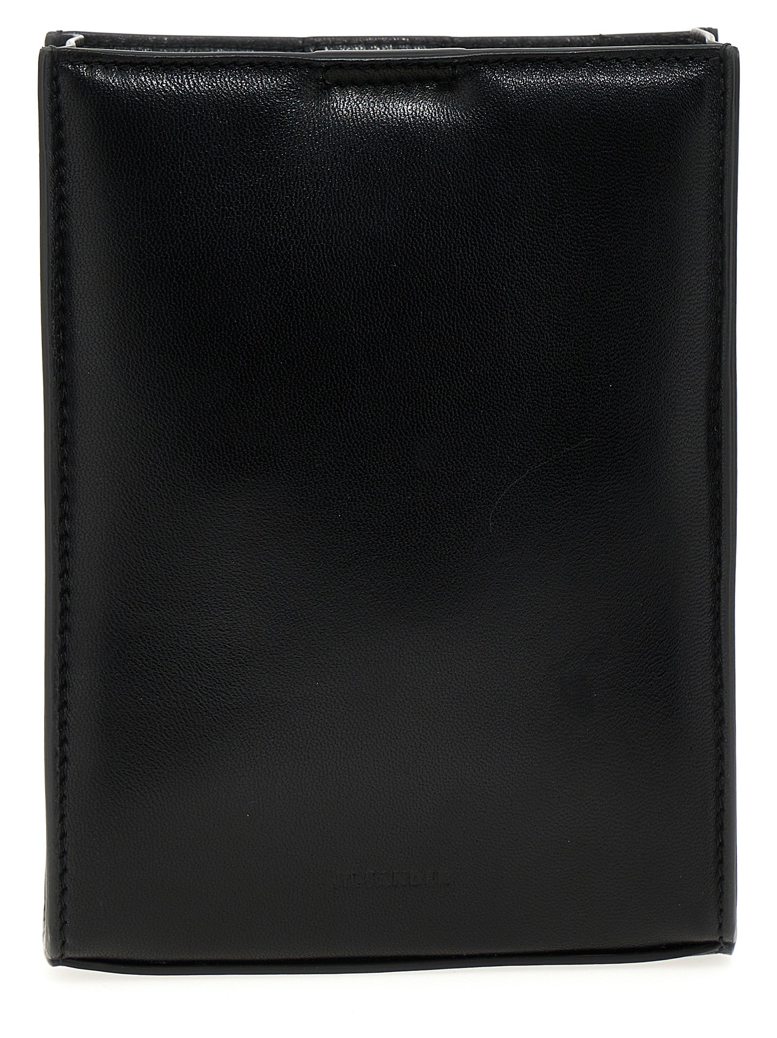 Jil Sander Black Calfskin Crossbody Bag Jil Sander