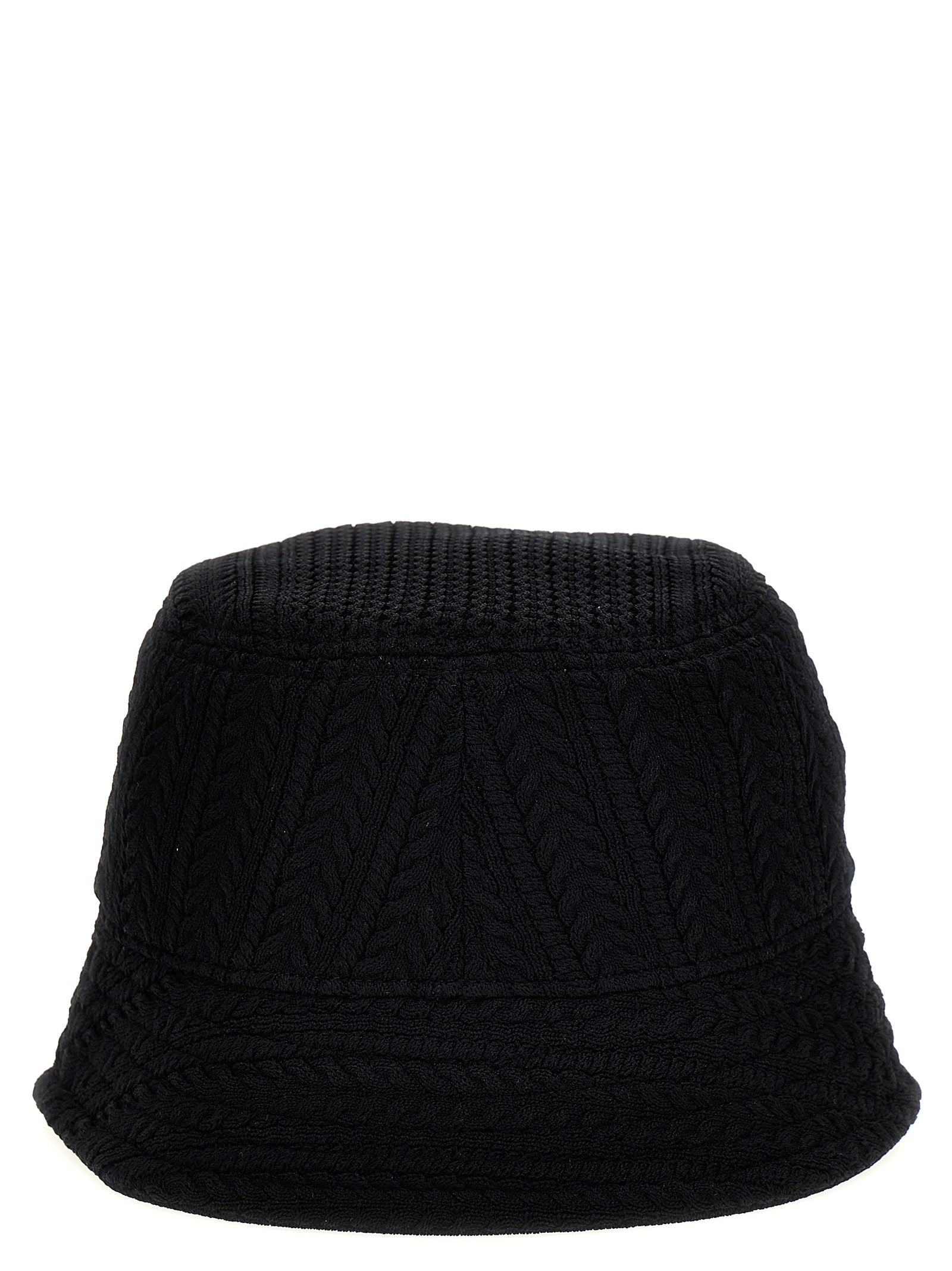 Jacquemus Black Viscose Bucket Hat Jacquemus