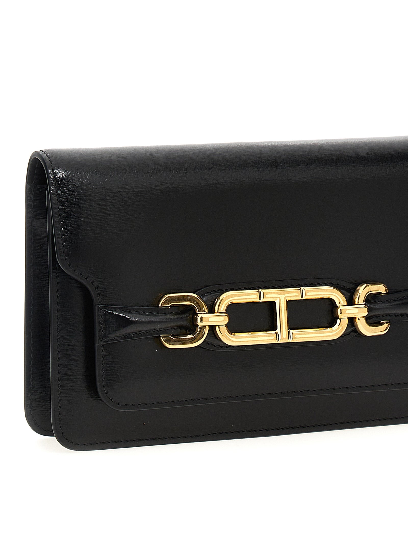 Tom Ford Black Leather Crossbody Bag Tom Ford