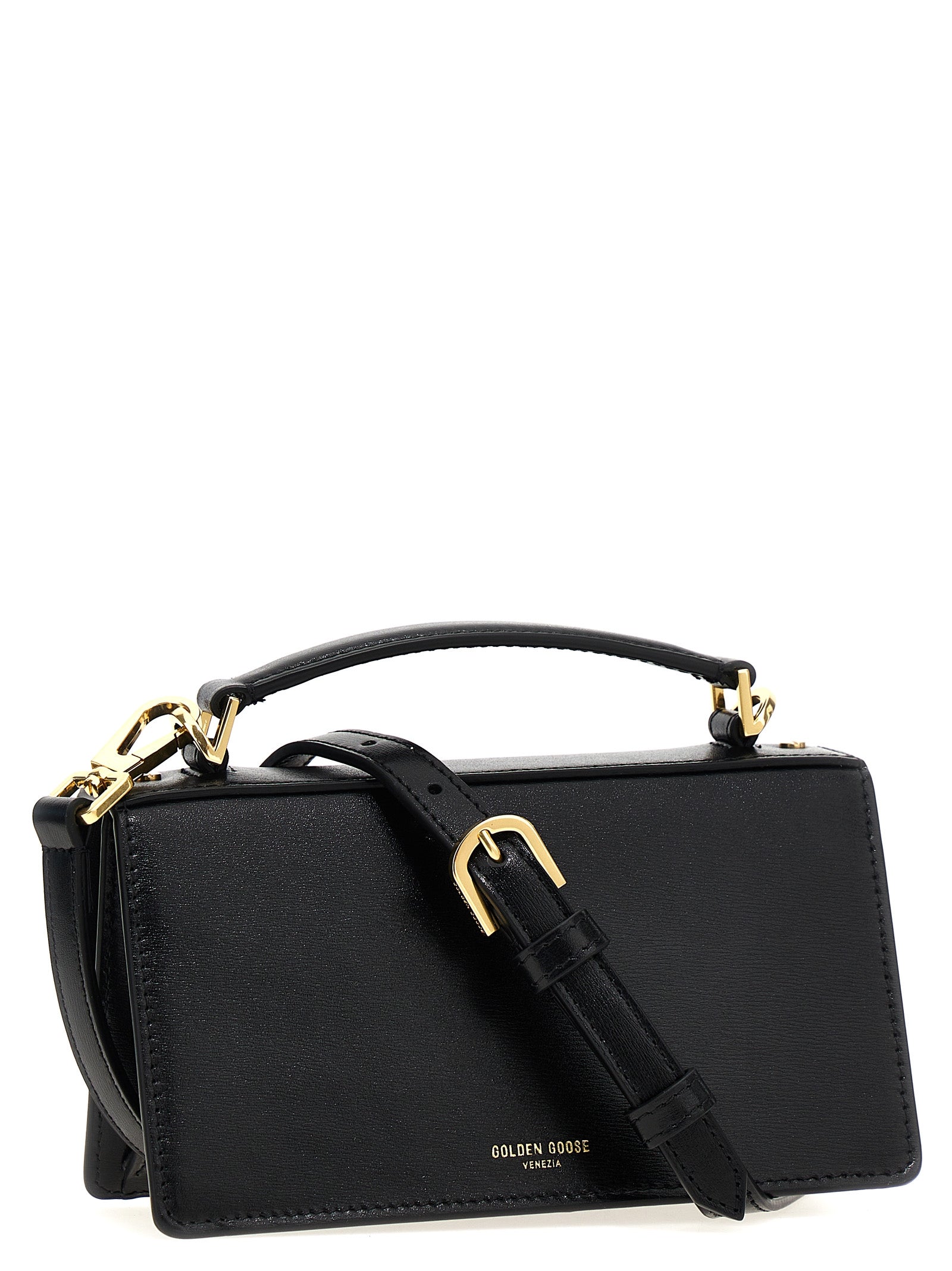 Golden Goose Black Cowhide Handbag Golden Goose