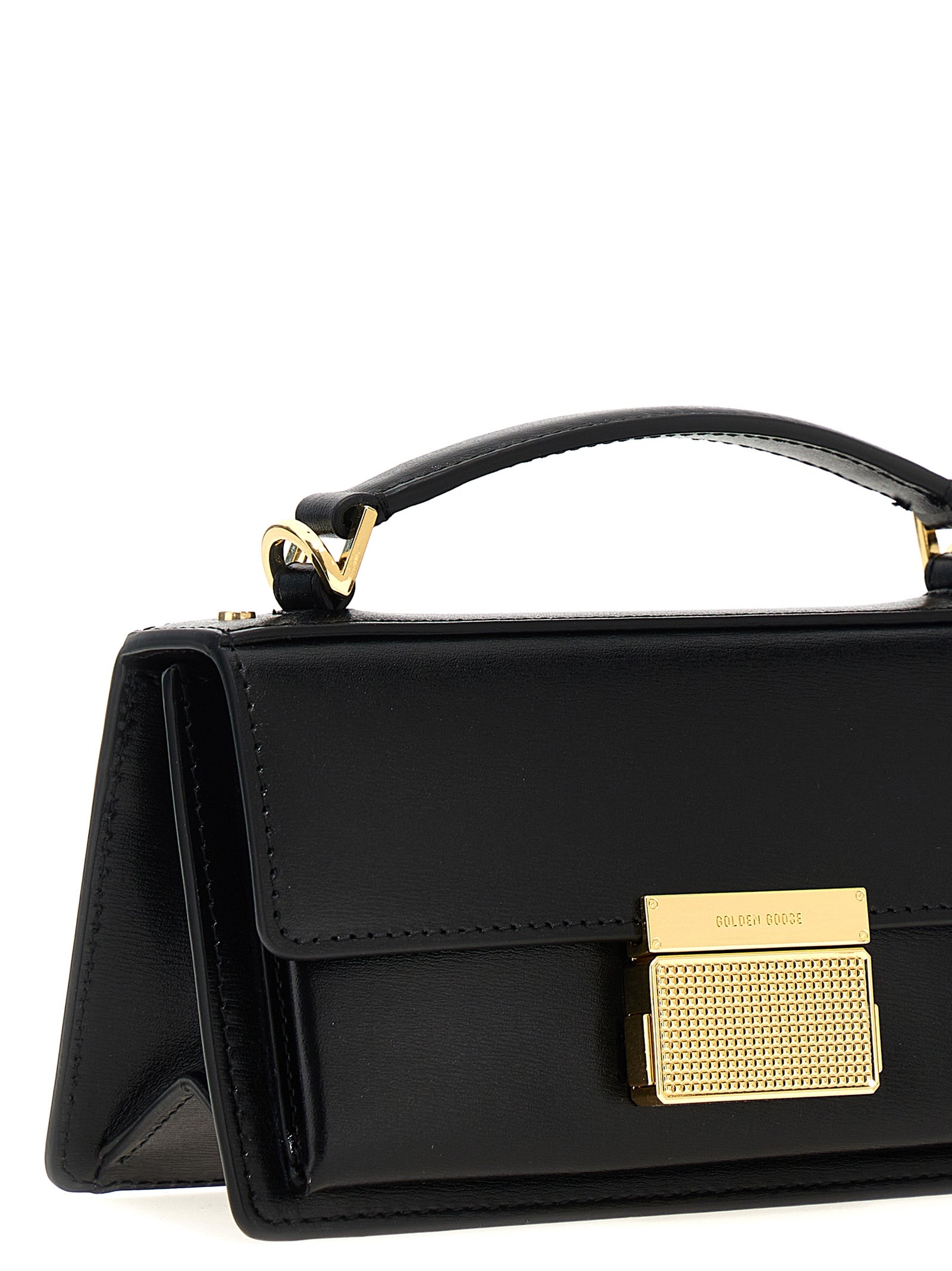 Golden Goose Black Cowhide Handbag Golden Goose