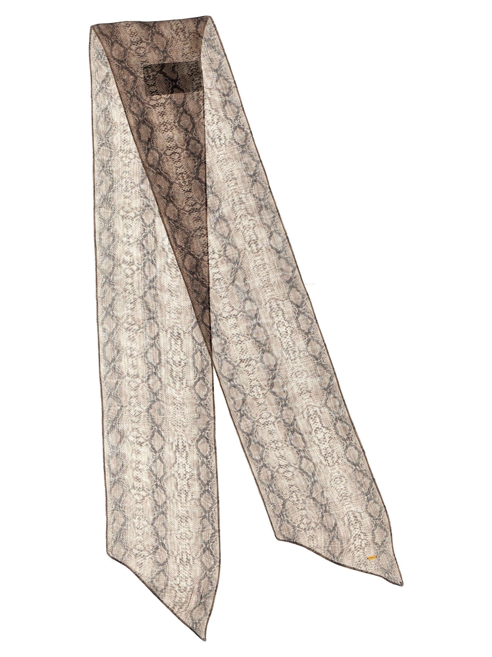 Saint Laurent Multicolor Silk Foulard Saint Laurent