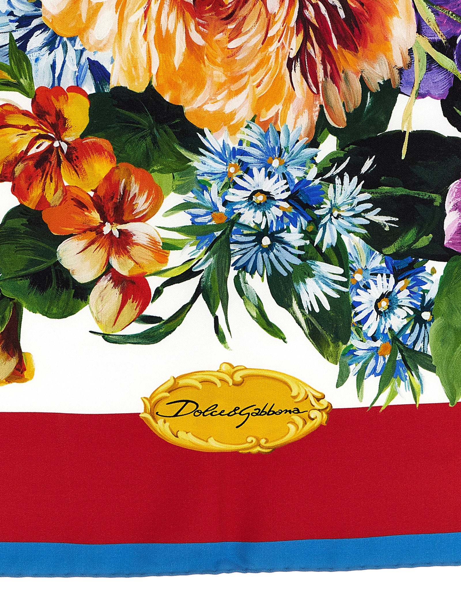 Dolce & Gabbana Multicolor Silk Foulard Dolce & Gabbana