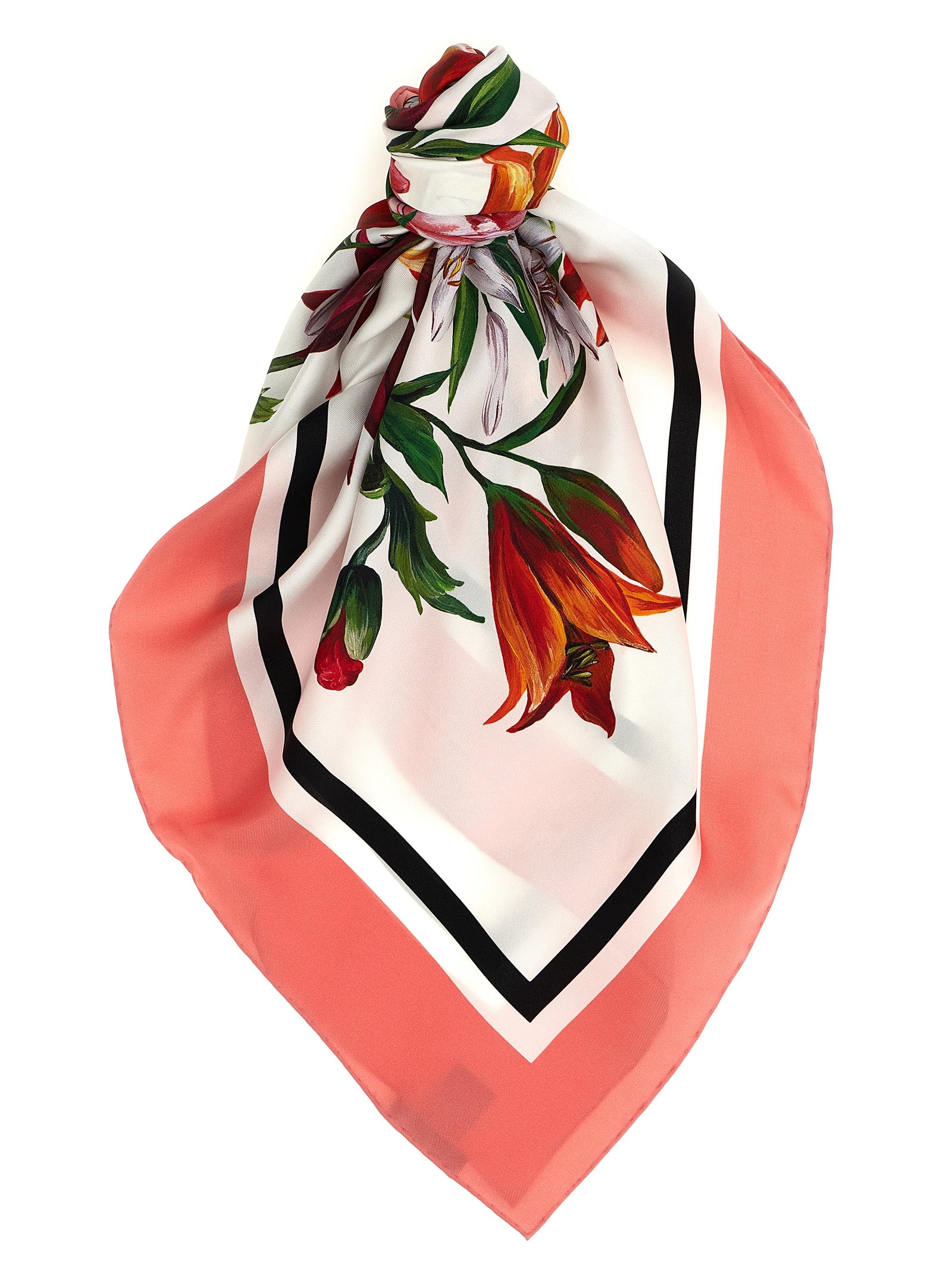 Dolce & Gabbana Multicolor Silk Foulard Dolce & Gabbana