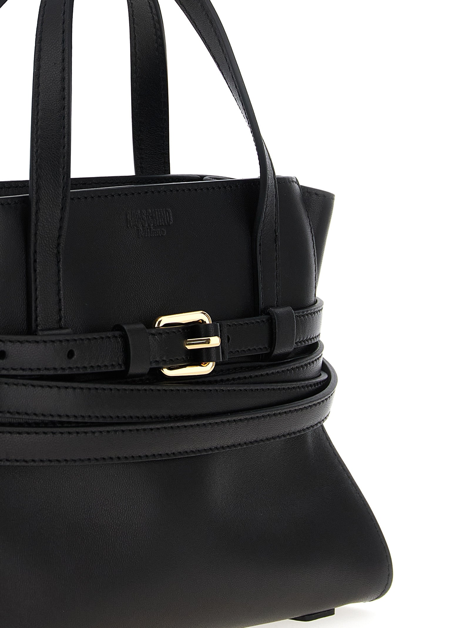 Moschino Black Polyester Handbag Moschino