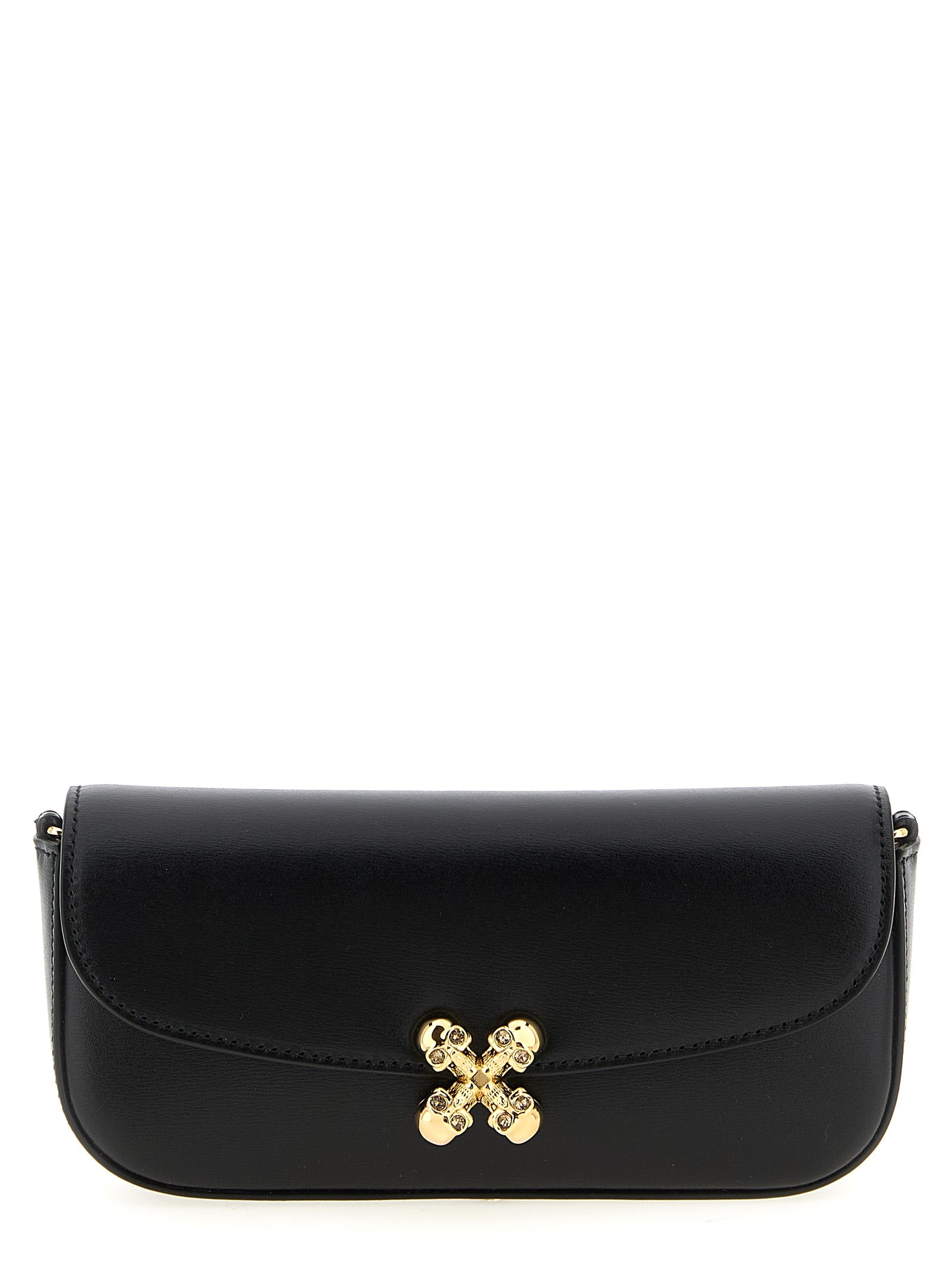 Alexander McQueen Black Calfskin Crossbody Bag Alexander McQueen