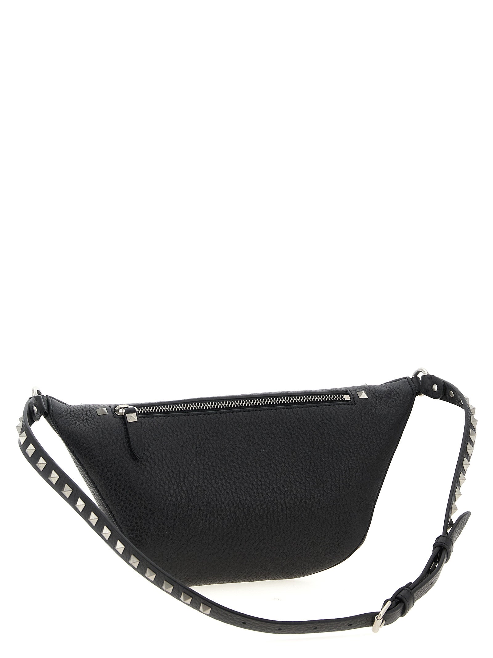 Valentino Garavani Black Calfskin Crossbody Bag Valentino Garavani