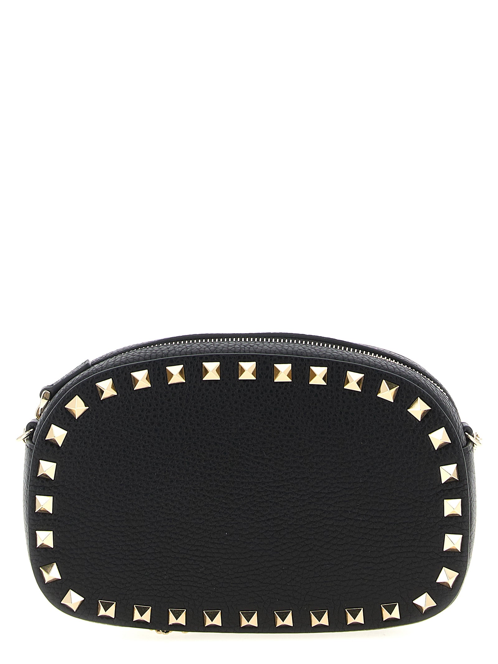 Valentino Garavani Black Calfskin Crossbody Bag Valentino Garavani