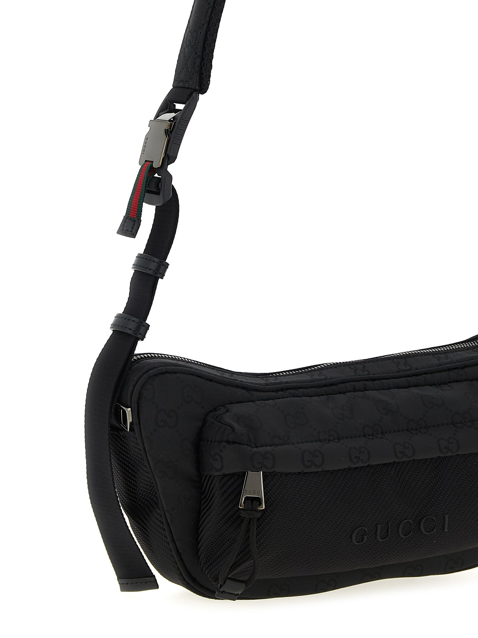 Gucci Black Polyester Crossbody Bag Gucci
