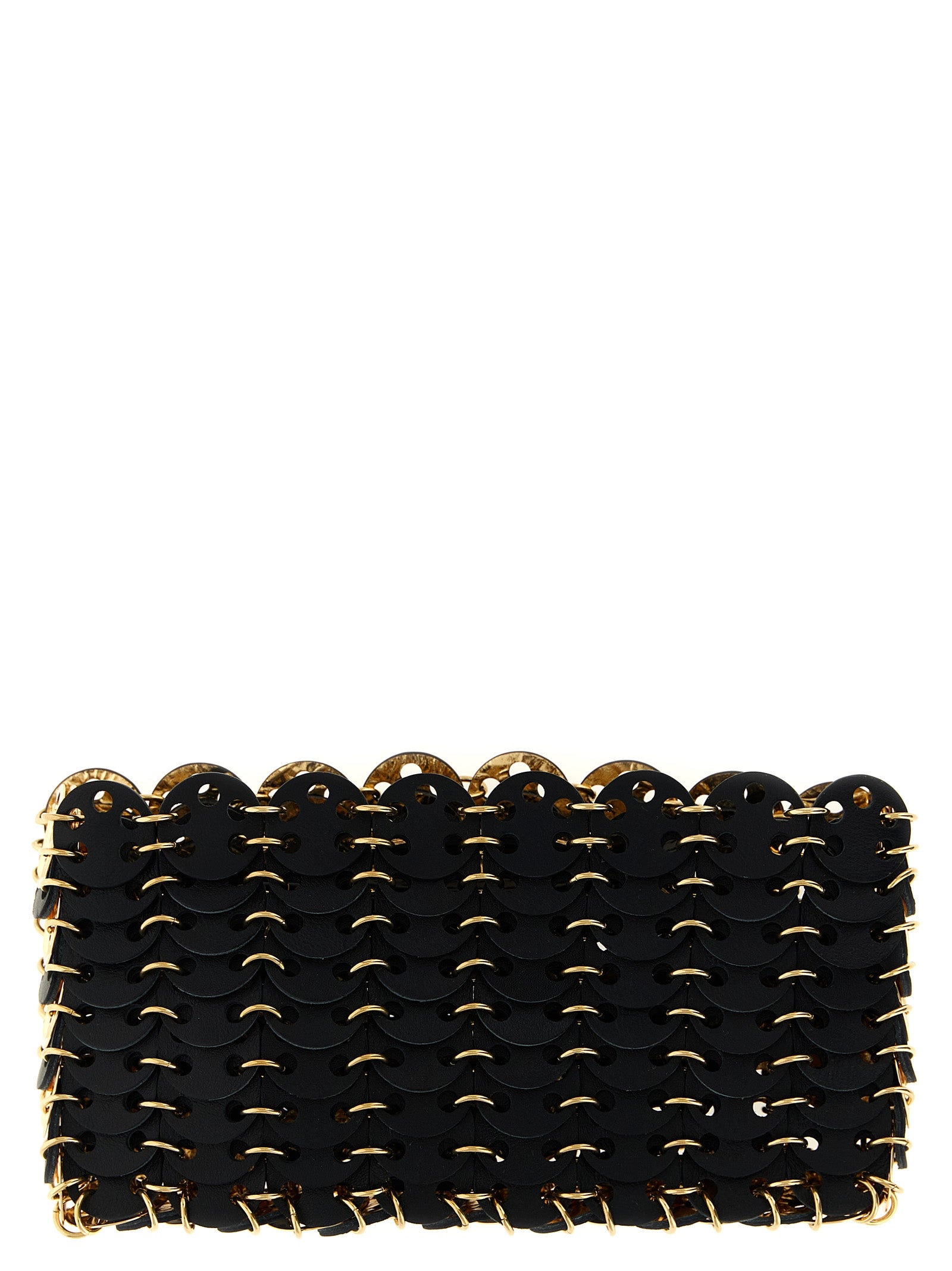 Paco Rabanne Black Calfskin Crossbody Bag Paco Rabanne
