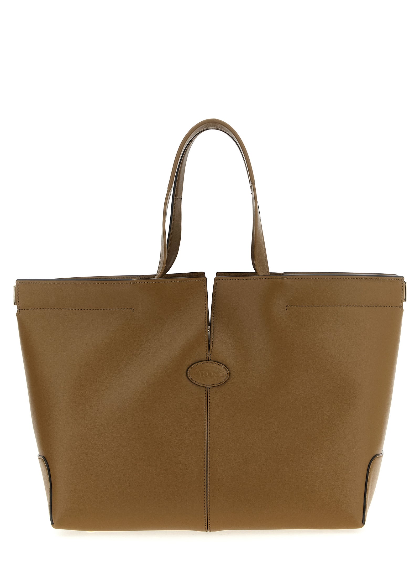 Tod's Bicolor Calfskin Tote Bag Tod's