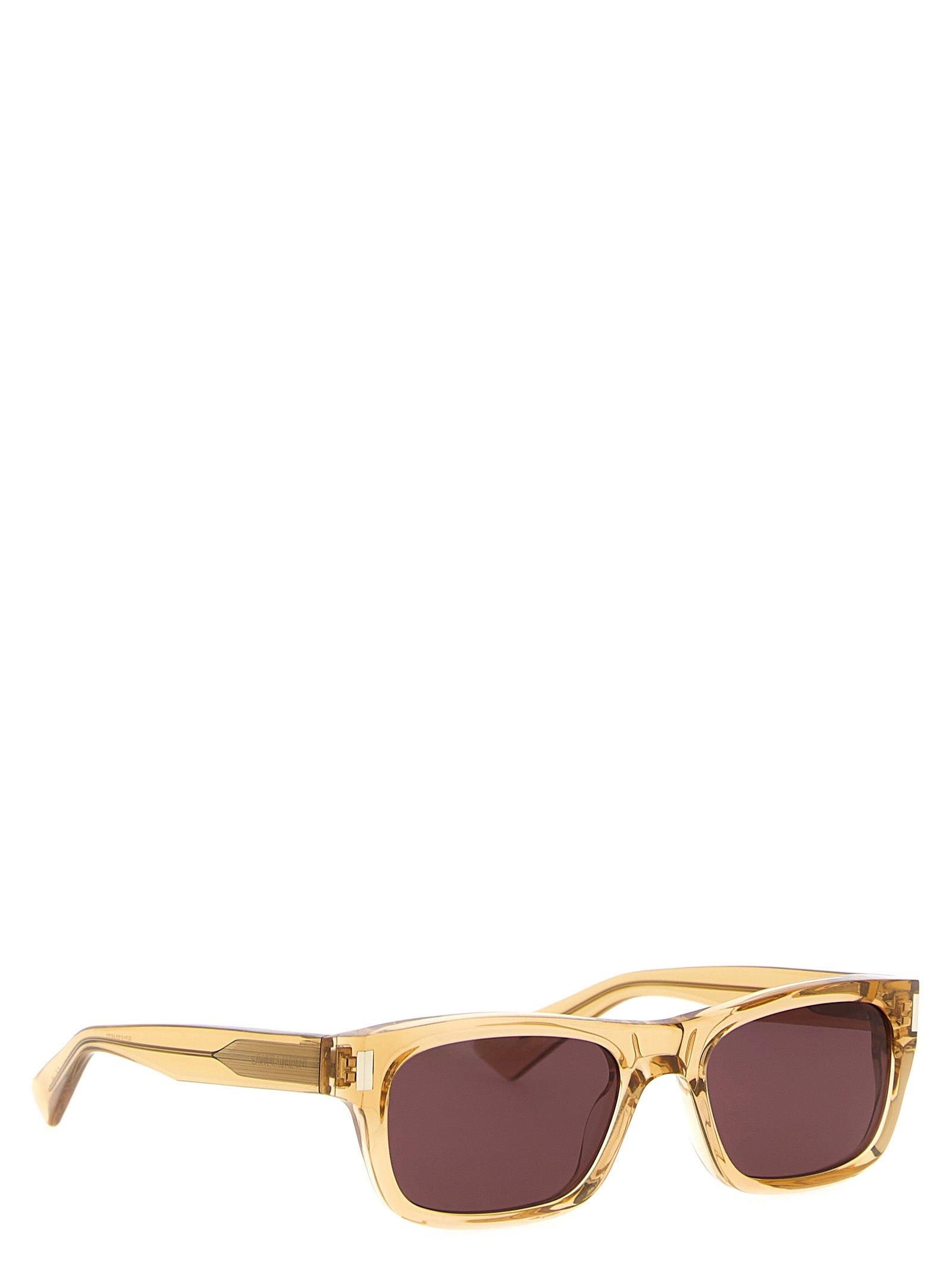 Saint Laurent Beige Acetate Sunglasses Saint Laurent