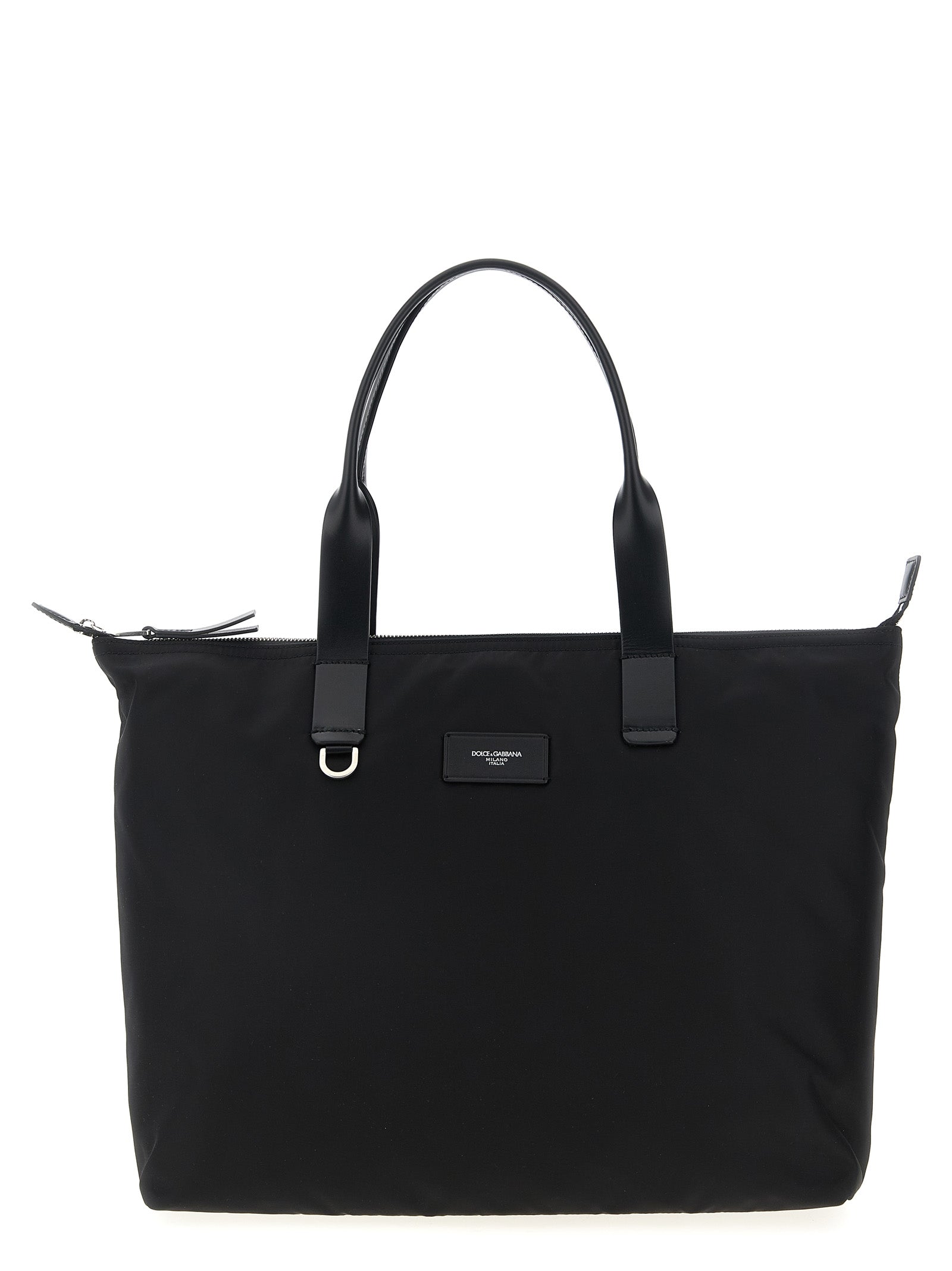Dolce & Gabbana Black Polyamide Tote Bag Dolce & Gabbana